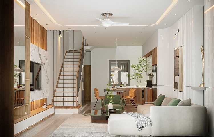 Cho thuê nhà liền kề khu B Geleximco, căn view vườn hoa, giá thuê cạnh tranh