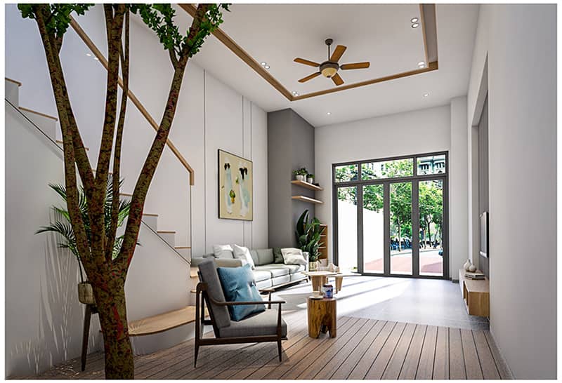 Cho thuê nhà liền kề khu B Geleximco, căn góc, diện tích 235m2