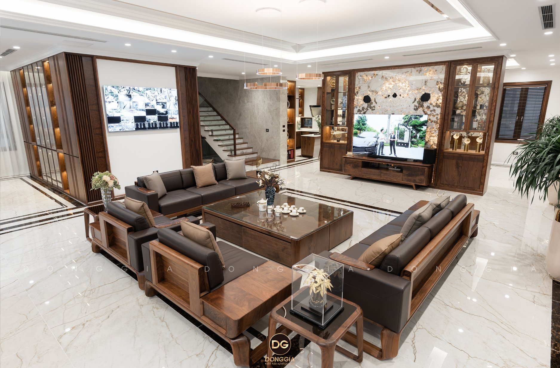 Bán biệt thự nhà vườn căn góc hướng Tây Tứ Trạch 2 mặt thoáng có sân vườn, hoàn thiện mặt ngoài KĐT Nam An Khánh