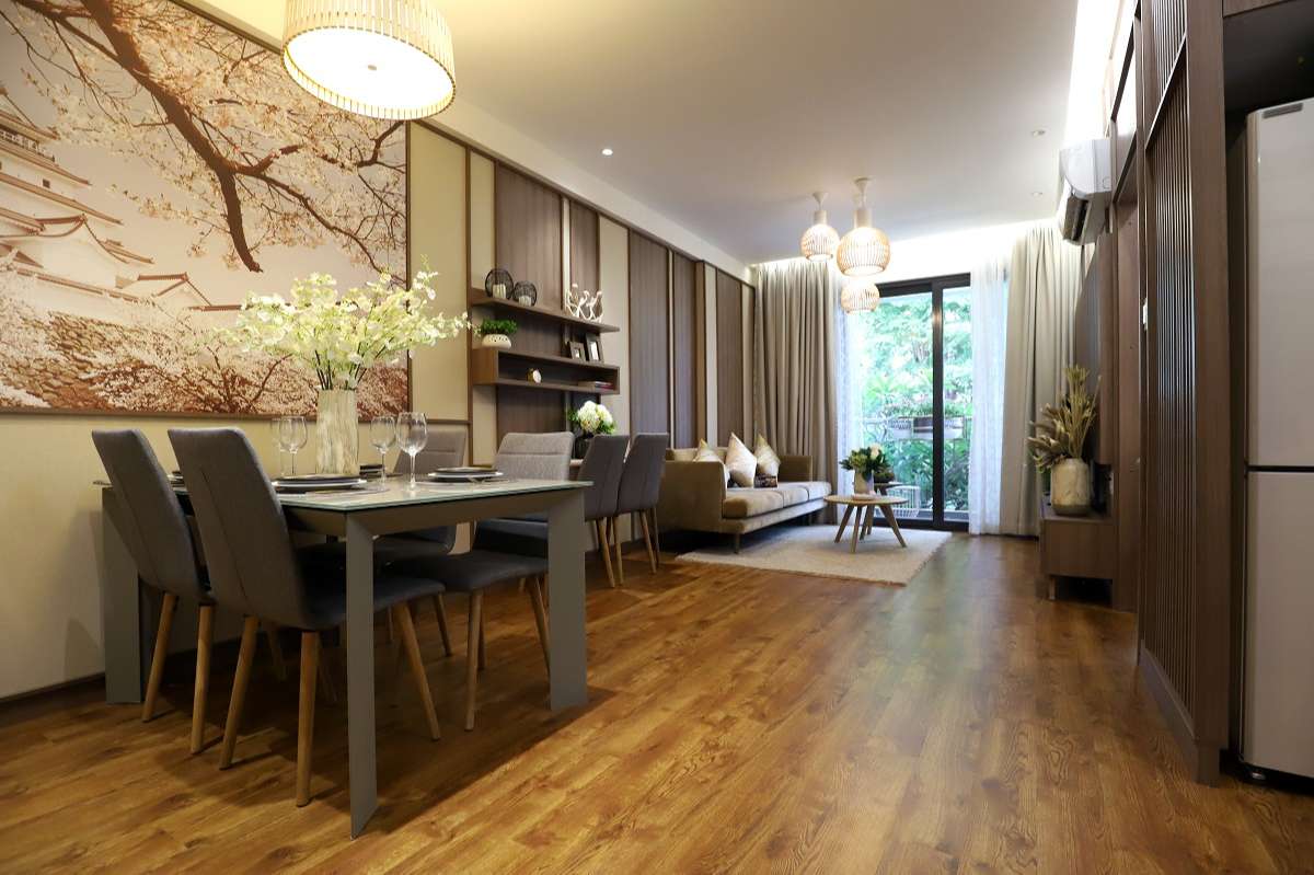 Cần thuê căn hộ 2 phòng ngủ chưa có đồ, giá rẻ hướng Nam tại Geleximco Lê Trọng Tấn