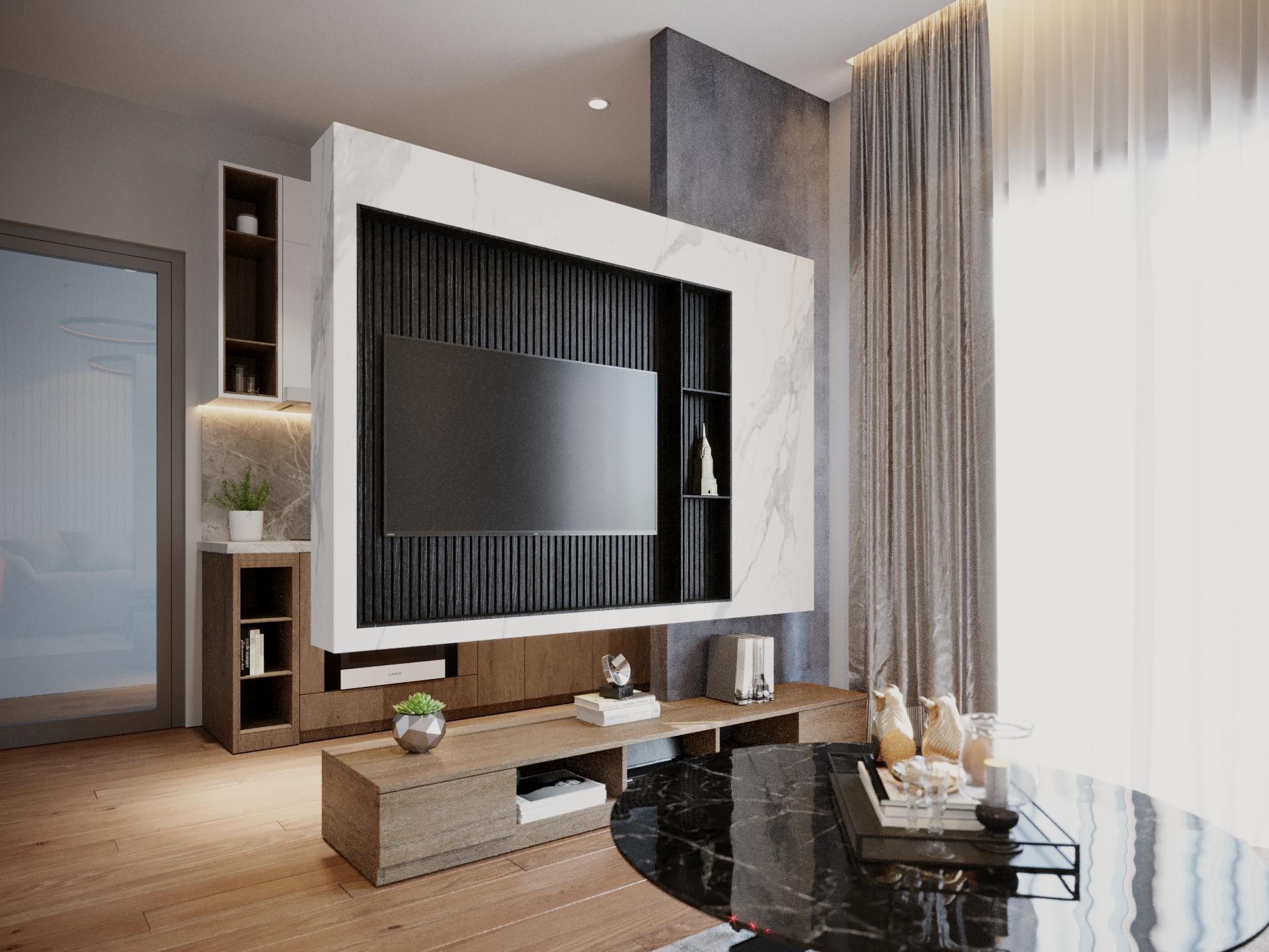 Cho thuê chung cư 3PN/100m2 hướng Đông giá tốt, tầng trung view đẹp tại Geleximco Lê Trọng Tấn