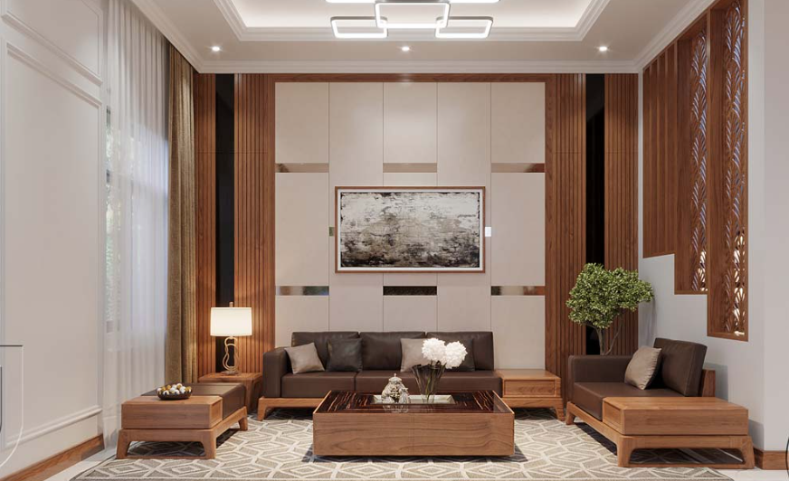 Cho thuê nhanh biệt thự khu D Geleximco Lê Trọng Tấn, hướng Đông tứ trạch, DT 170m2, thiết kế hiện đại