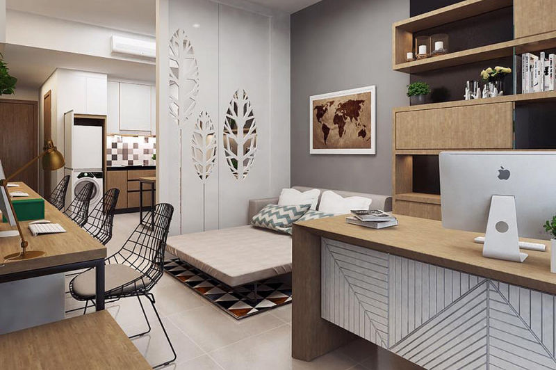 Chính chủ cho thuê căn góc 3PN/2WC chưa nội thất - DT: 90m2 hướng Đông tứ trạch Thanh Hà Cienco 5