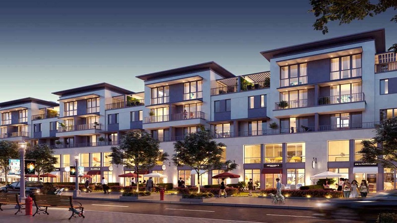 Bán nhà phố shophouse khu C Geleximco Lê Trọng Tấn Hà Đông, hướng Tây, xây thô hoàn thiện cơ bản