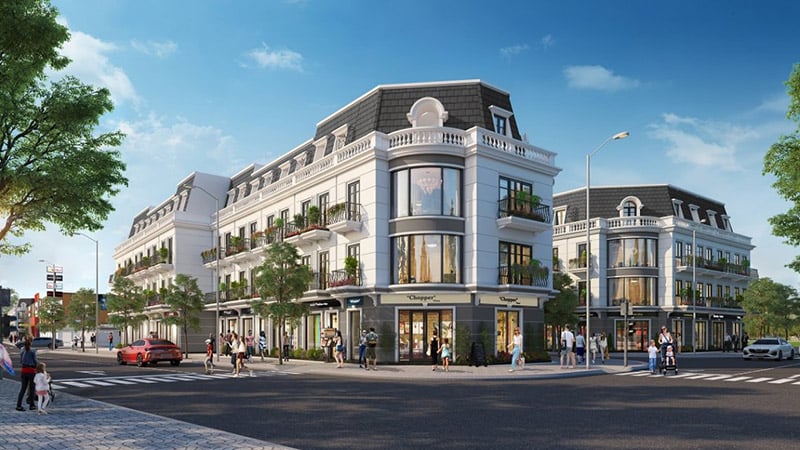 Cần mua nhà phố shophouse hướng chính Nam khu D Geleximco Lê Trọng Tấn, hoàn thiện thô, gần vườn hoa