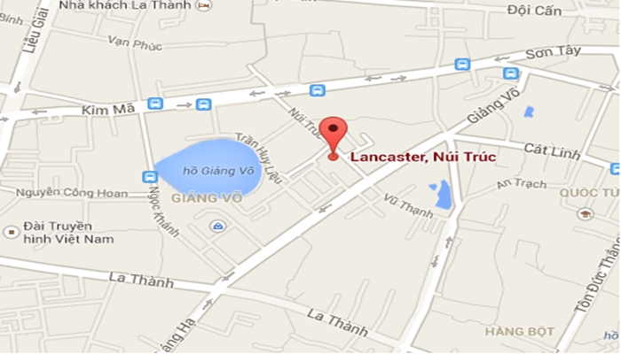 vị trí lancaster hà nội